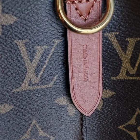 Louis Vuitton Brown Monogram Drawstring Bucket Bag - Picture 7 of 10